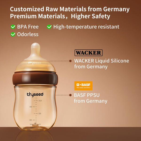 Thyseed PPSU Newborn Anti-colic Baby Bottle